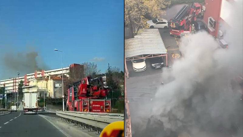 İstanbul Eğitim ve Araştırma Hastanesi’nde yangın: Çok sayıda itfaiye ekibi sevk edildi