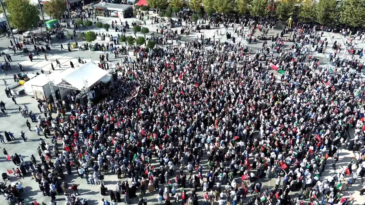 sakaryada gazzeye ozgurluk yuruyusu duzenlendi MMXPITnl